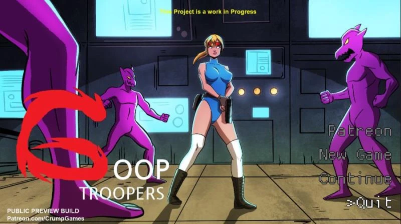 Goop Troopers - Subscriber Build 1 by CrumpGames (RareArchiveGames) - Fetish, Male Domination [1000 MB] (2023)