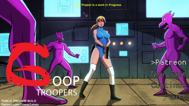 CrumpGames - Goop Troopers Build 1 (RareArchiveGames) - Blowjob, Cuckold [1000 MB] (2023)
