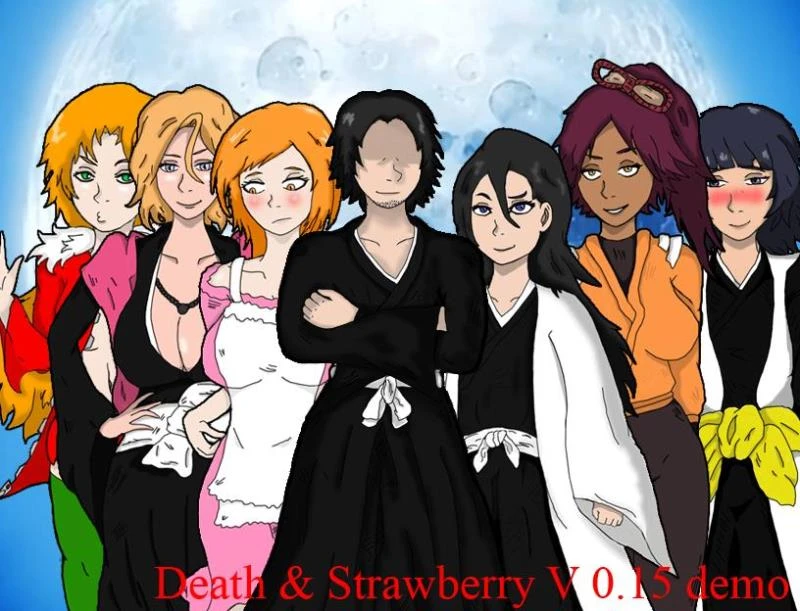Death & Strawberry 0.35 by Raygun (RareArchiveGames) - Big Boobs, Lesbian [1000 MB] (2023)