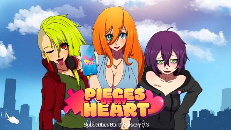 Pieces of my Heart V1.5.0A +Mod by Kinky Fridays (RareArchiveGames) - Footjob, Voyeurism [1000 MB] (2023)