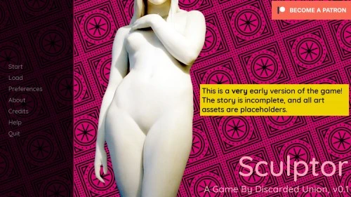 Sculptor v0.11.1 by DiscardedUnion (RareArchiveGames) - Creampie, Combat [1000 MB] (2023)