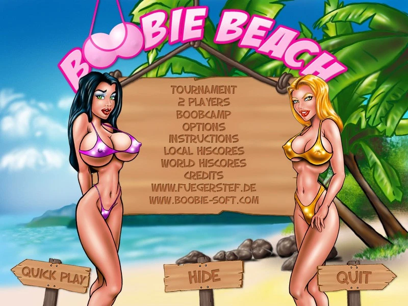 Fuegerstef - Boobie Beach (RareArchiveGames) - Creampie, Combat [1000 MB] (2023)
