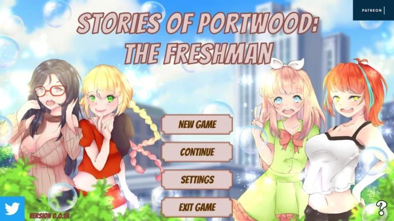 Stories of Portwood: The Freshman - Version 0.0.1a by Silent Square (RareArchiveGames) - Footjob, Mobile Game [1000 MB] (2023)
