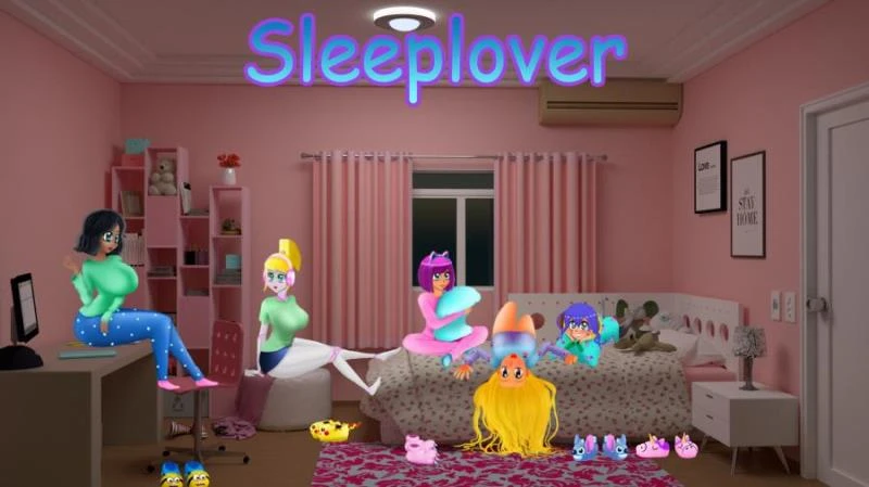 Sleeplover - Episode 2 by GlassesZombie (RareArchiveGames) - Sexual Harassment, Handjob [1000 MB] (2023)