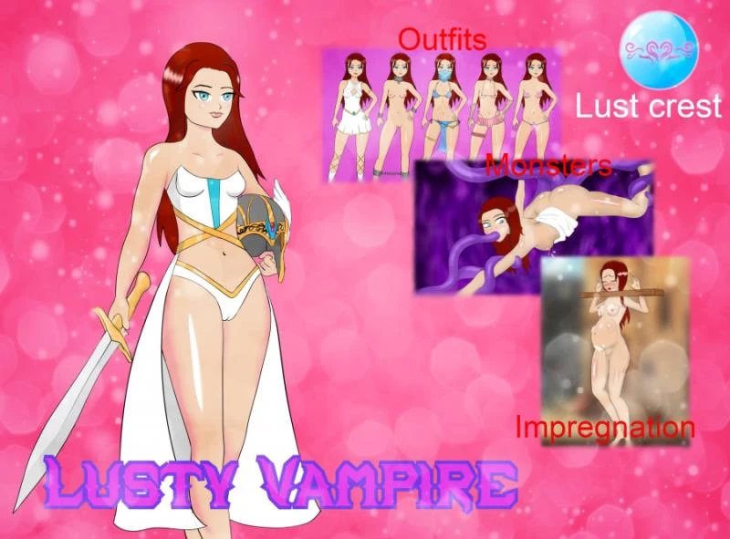 Lusty Vampire - Version 0.0.1 by Lustcrestx (RareArchiveGames) - Dcg, Fight [1000 MB] (2023)