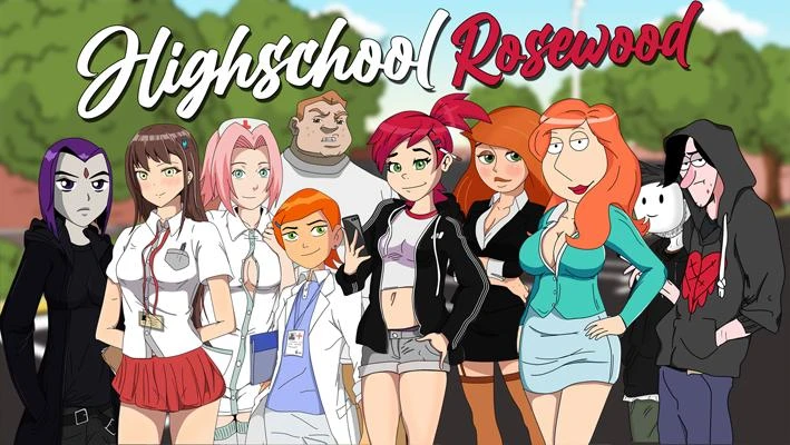 Highschool Rosewood - Version 0.358 by Arpibald (RareArchiveGames) - Animated, Interracial [1000 MB] (2023)