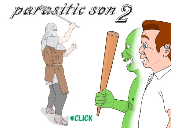 Kaminosakie - Parasitic son 2 (eng) (RareArchiveGames) - Monster, Humilation [1000 MB] (2023)