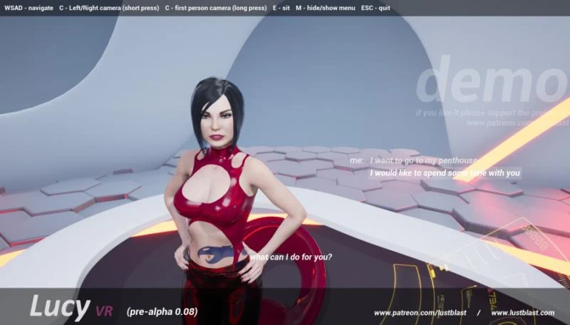 Lustblast - Lucy VR v0.09 (RareArchiveGames) - Corruption, Big Boobs [1000 MB] (2023)