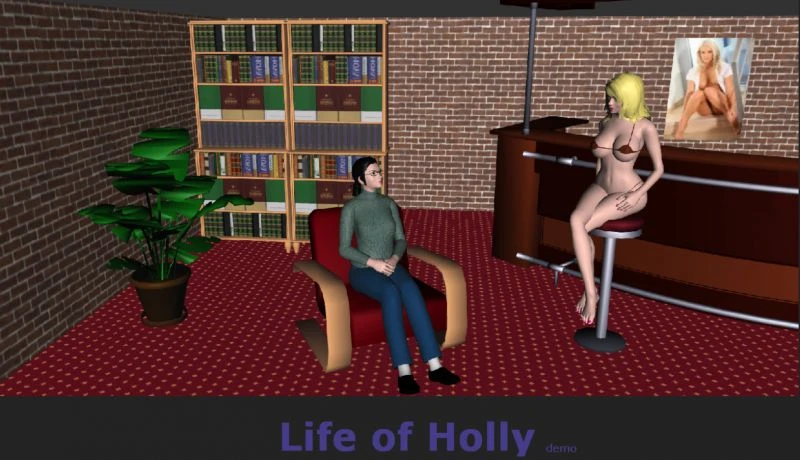 Mike Velesk Life Of Holly version 1.3 (RareArchiveGames) - Gag, Point & Click [1000 MB] (2023)