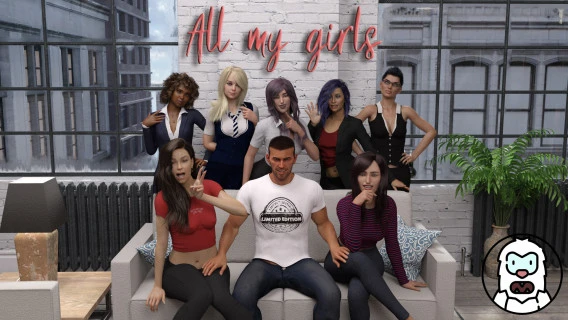 MDYetiLab - All My Girls 0.1 (RareArchiveGames) - Sexy Girls, Vaginal Sex [1000 MB] (2023)