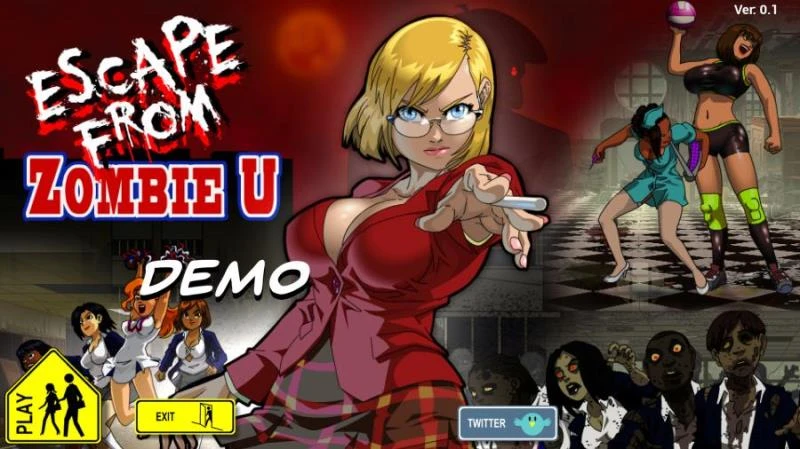 Escape From Zombie U:reloaded Demo by SodaAnimations (RareArchiveGames) - Mind Control, Blackmail [1000 MB] (2023)