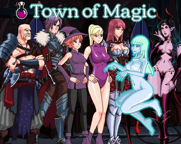 Town of Magic v0.60.002 by Deimus (RareArchiveGames) - Bondage, Voyeur [1000 MB] (2023)