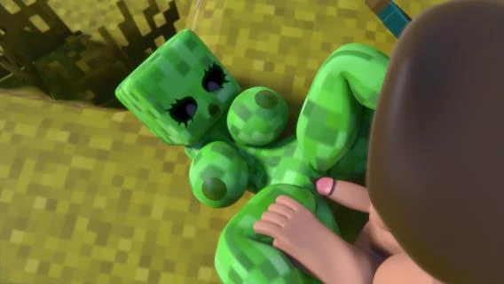 JoSilver – The Busty Creeper Minecraft (RareArchiveGames) - All Sex, Graphic Violence [1000 MB] (2023)