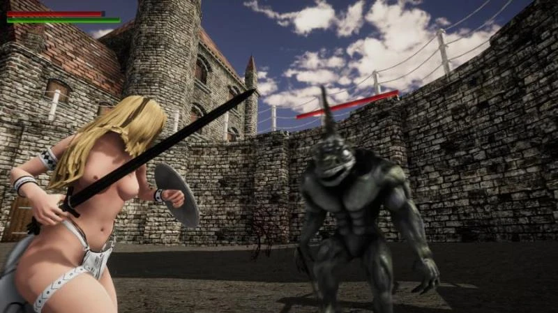 ecchi gamedev - Gloria The Gladiator v0.1 (RareArchiveGames) - Spanking, Huge Boobs [1000 MB] (2023)