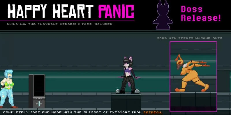 Happy Heart Panic Build 16 by Doggie_Bones (RareArchiveGames) - Bdsm, Male Protagonist [1000 MB] (2023)
