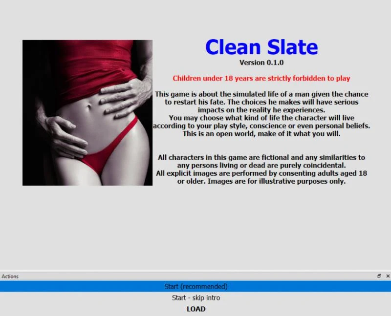 Clean Slate v0.9.2.1 by Mugwump (RareArchiveGames) - Big Boobs, Lesbian [1000 MB] (2023)