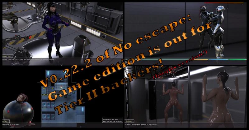 [ScriptorOmniscius24] (QUAD-HD) No escape: Game edition! (V0.22.2) (RareArchiveGames) - Footjob, Mobile Game [1000 MB] (2023)