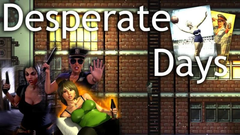 Desperate Days v1.2 by retsymthenam (RareArchiveGames) - Big Boobs, Lesbian [1000 MB] (2023)