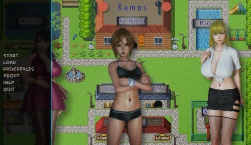 Kamos - School life v1.0 (RareArchiveGames) - Group Sex, Prostitution [1000 MB] (2023)