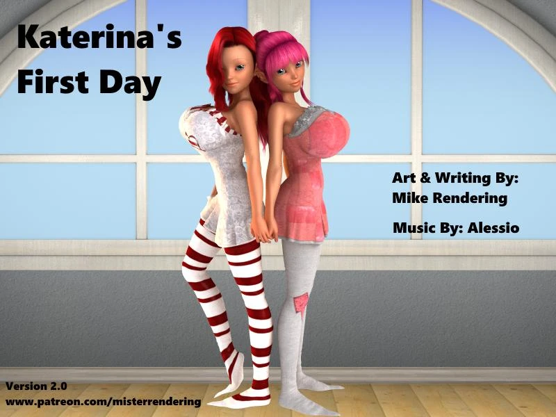 Mister Rendering - Katerina's First Day Version 2.0 (RareArchiveGames) - Seduction, Slave [1000 MB] (2023)