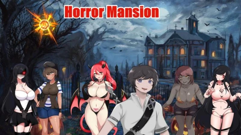Horror Mansion Demo by Spicy Pumpkin (RareArchiveGames) - Sexual Harassment, Handjob [1000 MB] (2023)
