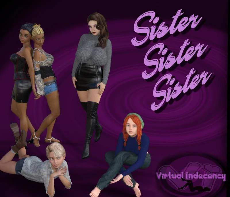 Sister, Sister, Sister – Chapter 3 SE (Virtual Indecency) - Bukakke, Cum Eating [630 MB] (2023)