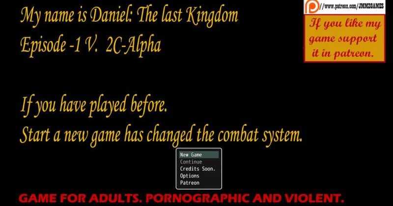 My Name is Daniel: The Last Kingdom – EP1 0.1 (JMMZ GAMES) - Pov, Sex Toys [390 MB] (2023)