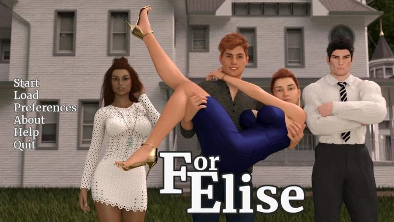 For Elise – Version 0.7 (Lickerish Games) - Group Sex, Prostitution [252 MB] (2023)