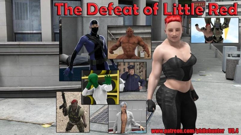 The Defeat of Little Red – Version 0.4 (Philo Hunter) - Seduction, Slave [375 MB] (2023)