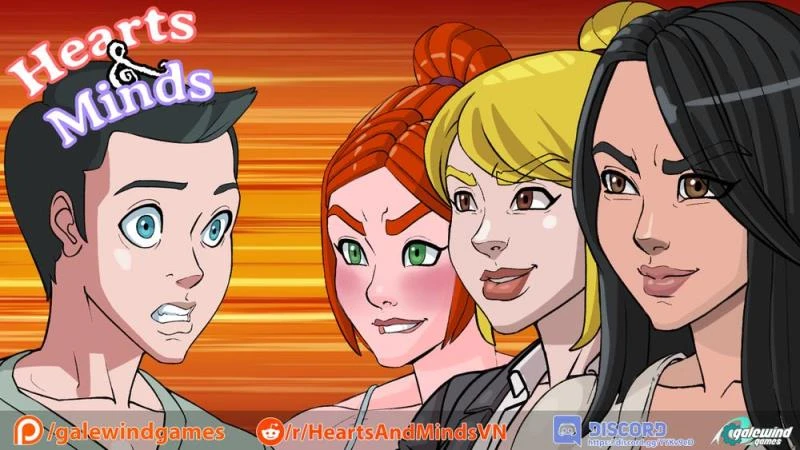 Hearts & Minds – Version 0.1 (Three Foxes) - Footjob, Mobile Game [157 MB] (2023)