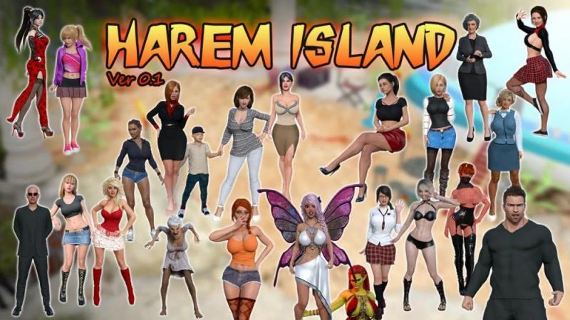 Harem Island – Version 1.0a – Completed (Eroniverse) - Anal, Female Domination [1.3 GB] (2023)