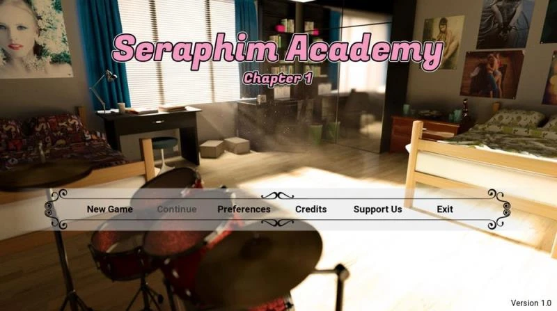 Seraphim Academy – Ch1-3 (Trinity Games) - Gag, Point & Click [356 MB] (2023)