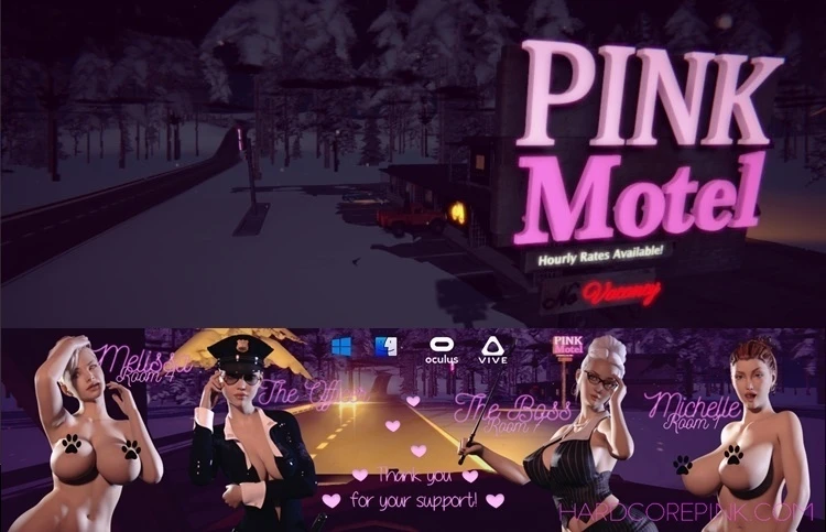 Hardcore Pink – Motel – Version 0.0.13.6 (Hardcore Pink) - Incest, Creampie [316 MB] (2023)