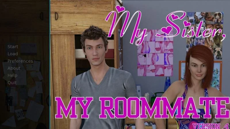 My Sister, My Roommate – Version 1.69 & Incest Patch – Completed (Sumodeine) - Dating Sim, Stripping [572 MB] (2023)