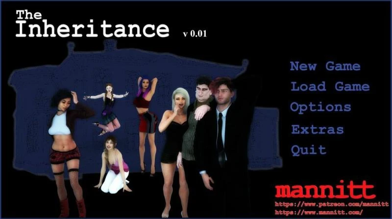 The Inheritance – Version 0.04 (Mannit) - Sci-Fi, Hentai [129 MB] (2023)