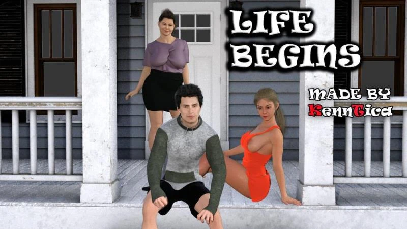 Life Begins – Version 0.5 (KennTica) - Gag, Point & Click [200 MB] (2023)