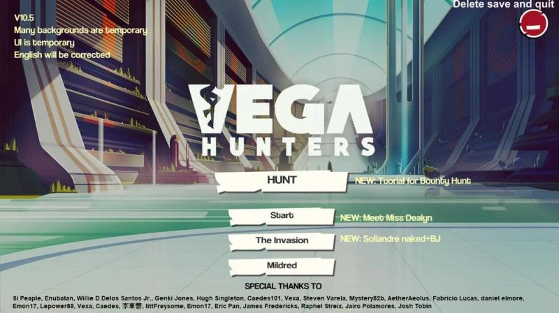 Vega Hunters – Version 2.3.6 (David Goujard) - Bdsm, Male Protagonist [7.86 MB] (2023)