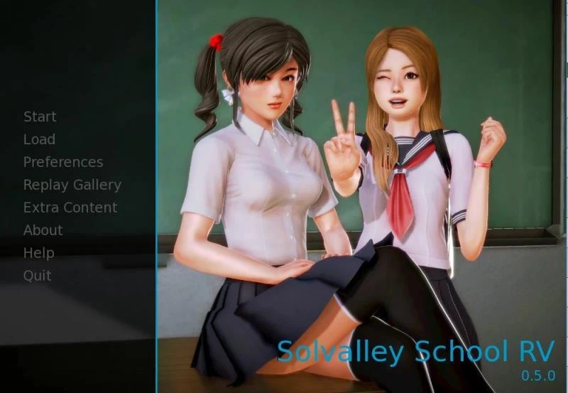 SolValley School – Version 3.0.0 - Sexual Harassment, Handjob [1.55 GB] (2023)