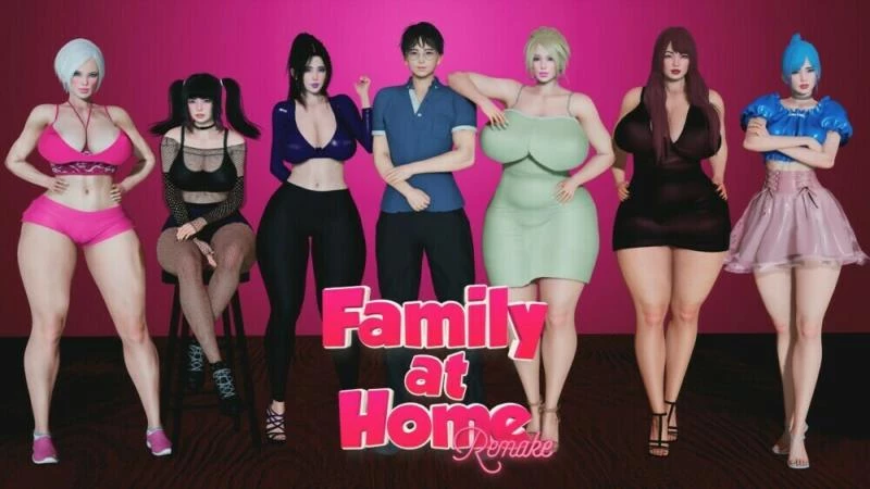 Family at Home Remake – Episode 2 Part 1 - Bdsm, Male Protagonist [1.16 GB] (2023)