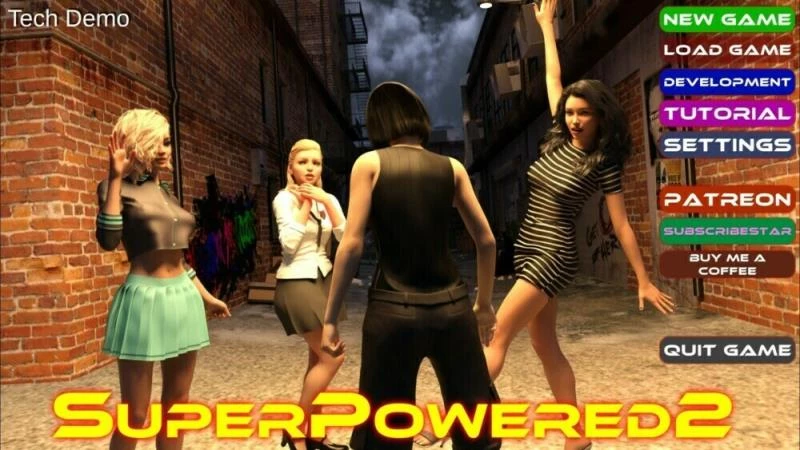 SuperPowered 2 – Version 0.03.00 - Mind Control, Blackmail [2.36 GB] (2024)